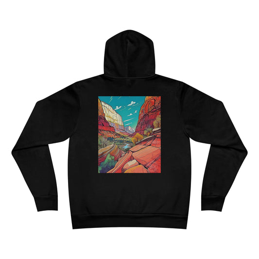 Zion National Park Fleece Hoodie
